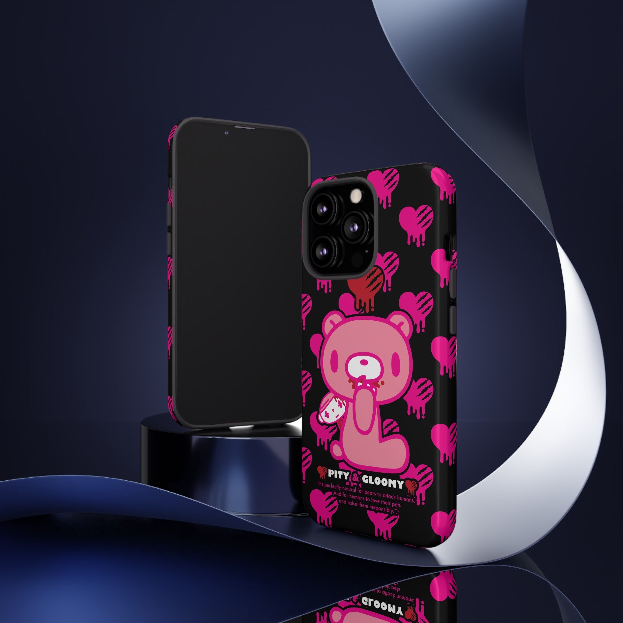 Gloomy Bear Pink Phone Case